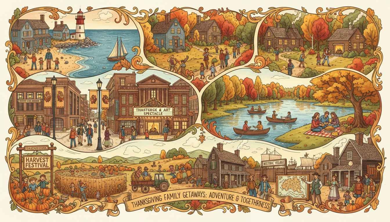 best places to visit during thanksgiving with family