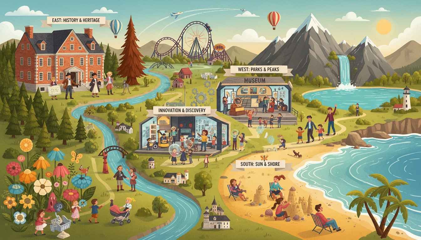 family friendly places to visit in the us