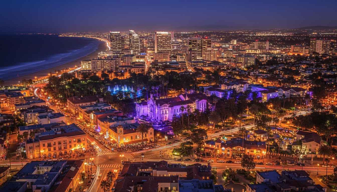 places to visit at night in san diego