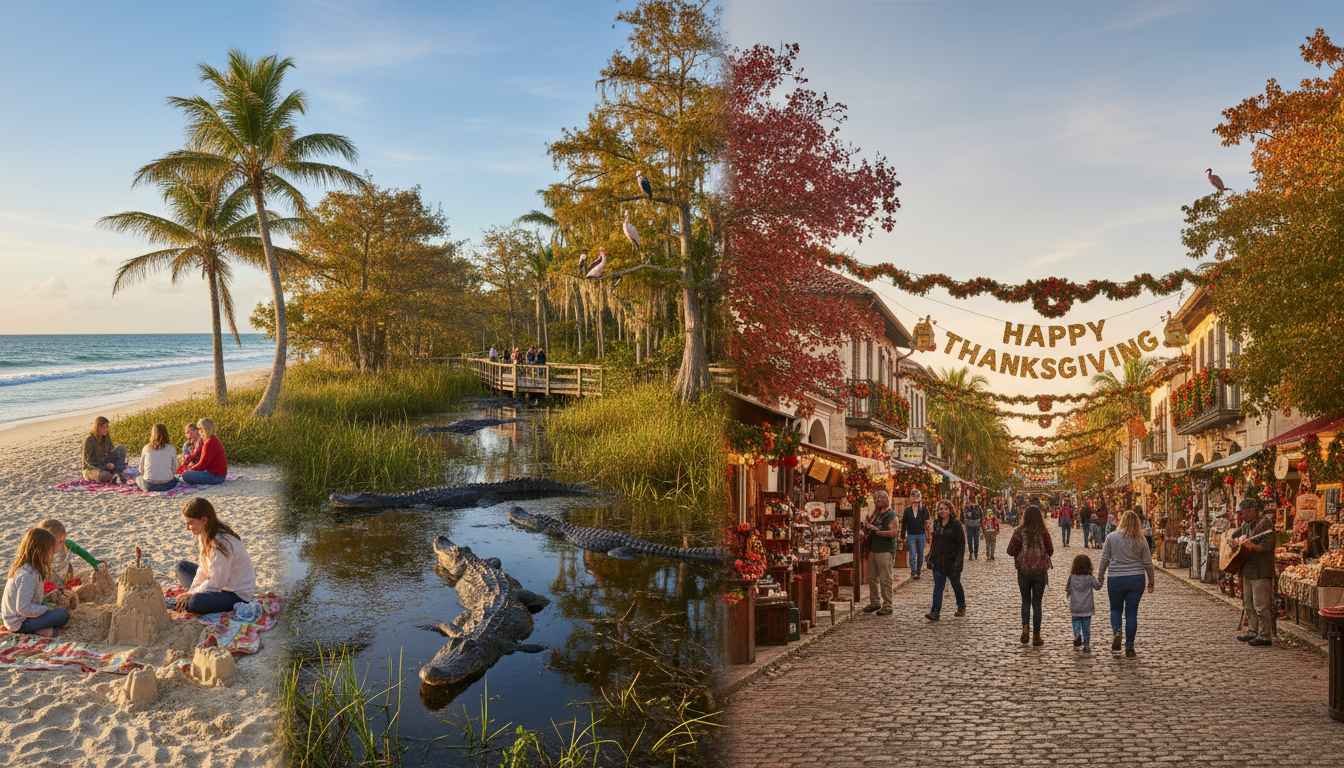 places to visit in florida for thanksgiving