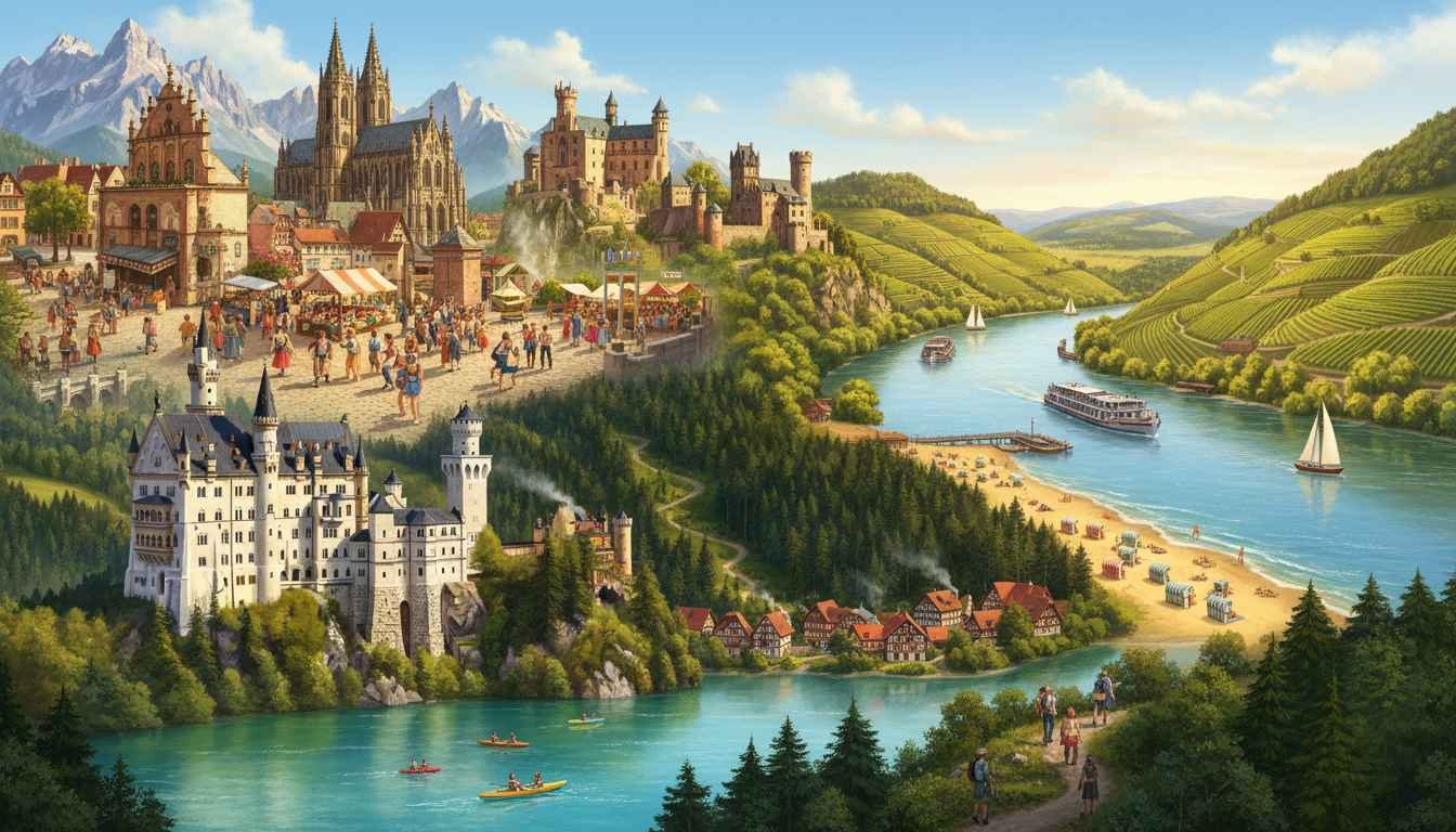 places to visit in germany in summer
