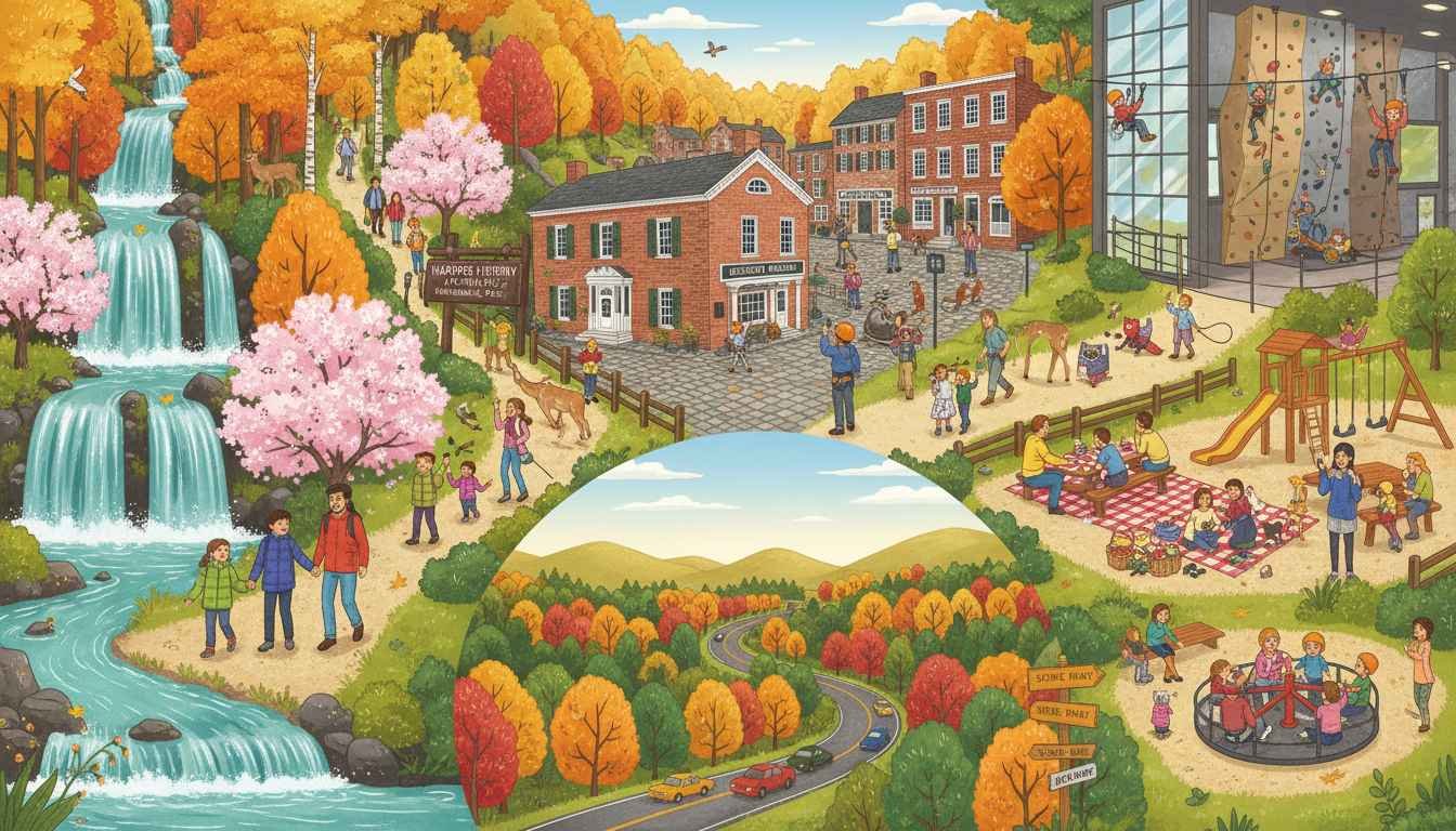 places to visit in west virginia with kids