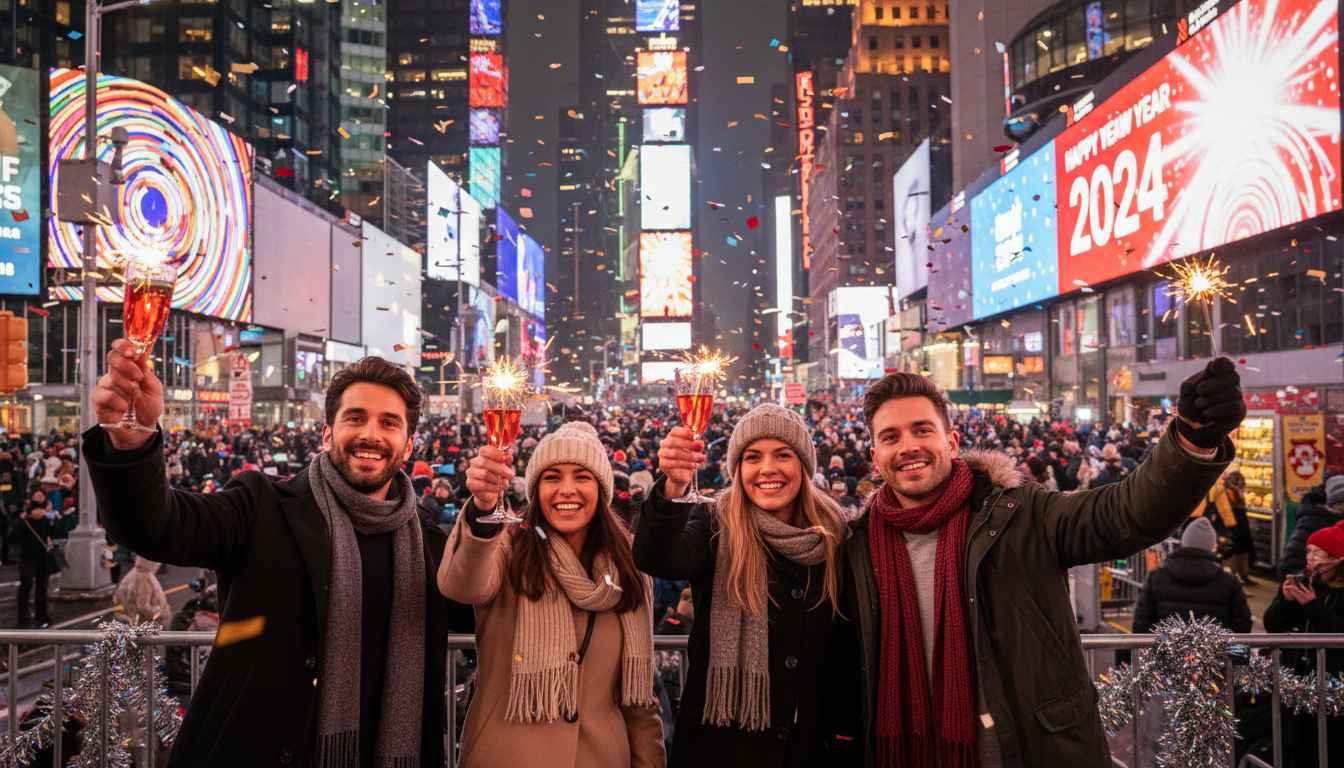 best places to visit in us for new years