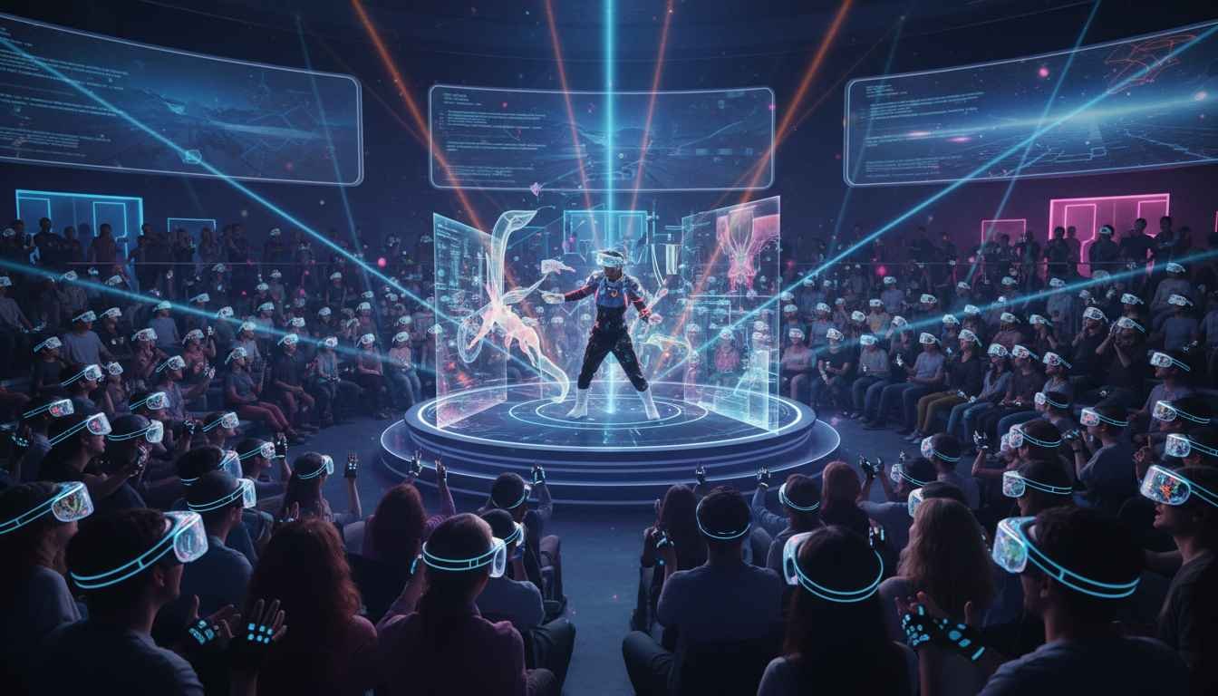mixed reality at entertainment events